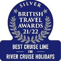 British Travel Awards 2022 Silver Best River Cruise Holidays British Travel Awards 2022 Silver Best River Cruise Holidays